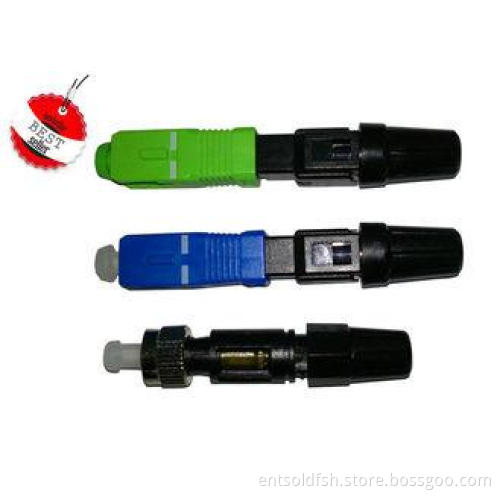 SC / UPC SC / APC FC / UPC Quick Assembly Connector , Easy
